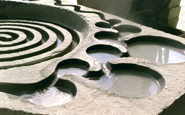 Wasserspiel Sandstein Wasserspiel Sandstein
