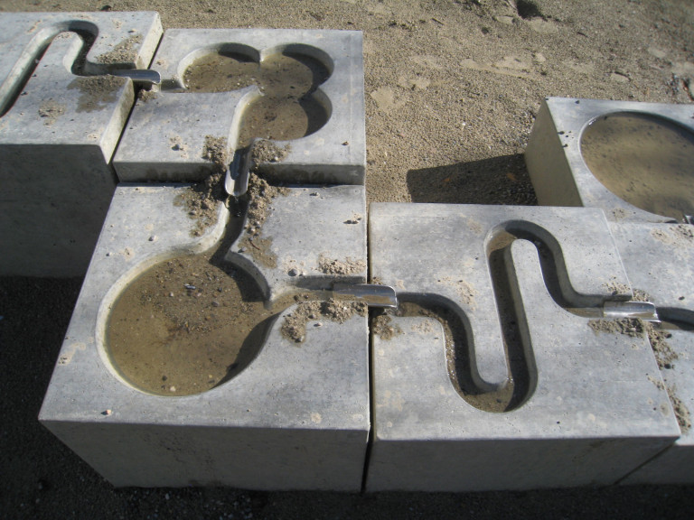 Wasserspiel Beton Wasserspiel Beton